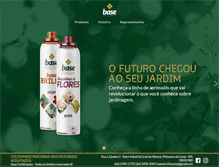 Tablet Screenshot of basefertilizantes.com.br